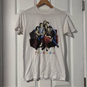 White Friends Graphic T-Shirt